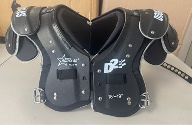 Wr/DB/Qb football shoulder pads. Seasons coming up.. I got 3 left.