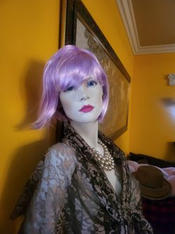 Fun purple wig