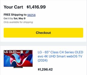 Brand new 65” LG OLED TV