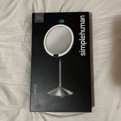 Simple human Sensor Mirror 5inch Round 