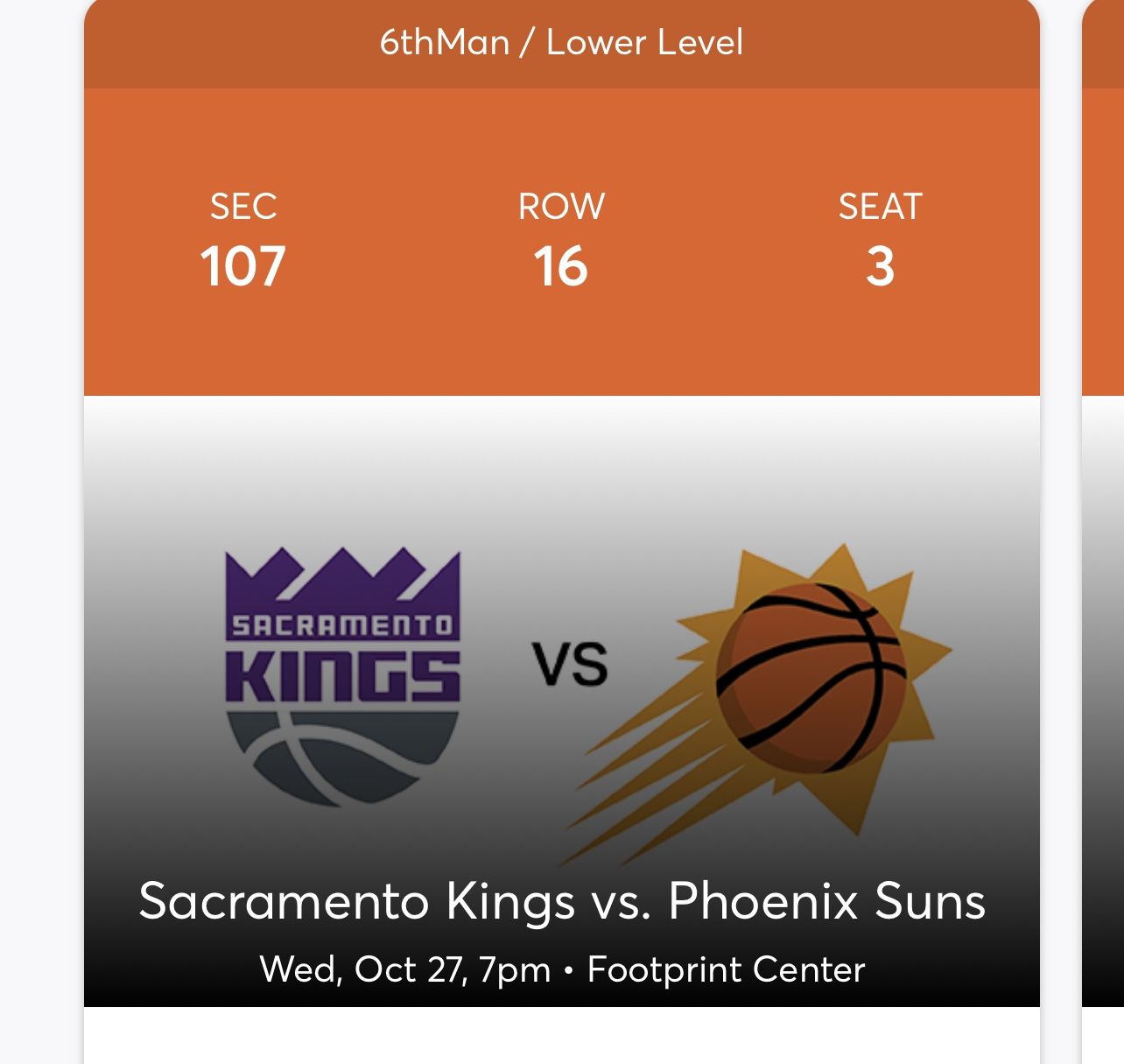 Suns vs. Kings