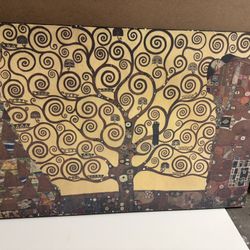 Gustav Klimt The Tree of Life Canvas Wall Art