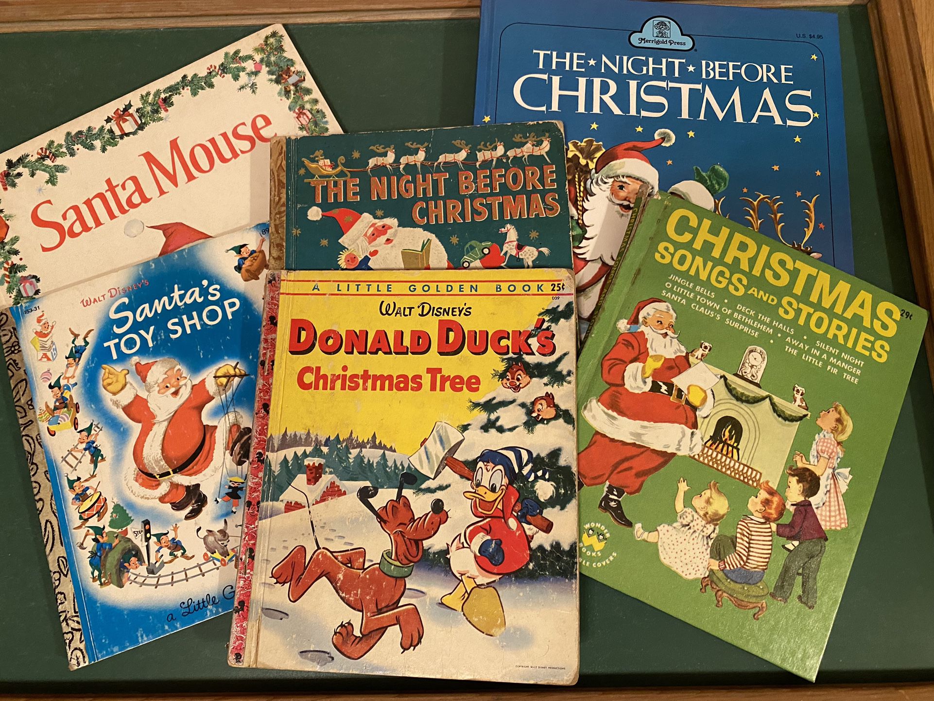 Vintage Children’s Christmas Books