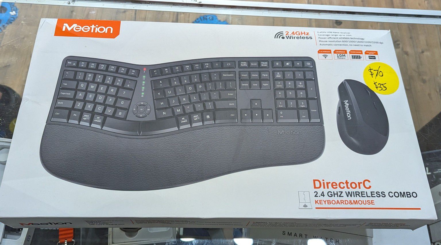 DirectorC Wireless Combo Keyboard And Mouse 