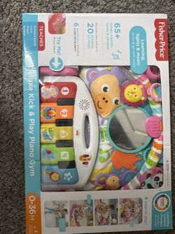 Fisher-Price Deluxe Kick & Play Piano Gym