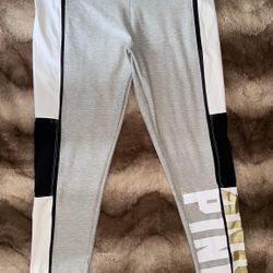 Victoria Secret Pink Yoga Leggings Size Medium 