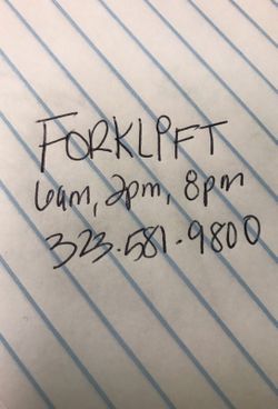 Forklift