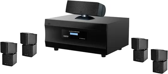 Evo Home Theater Evo40: Complete 6 Piece Set Surround System w/ Bluetooth, HDMI