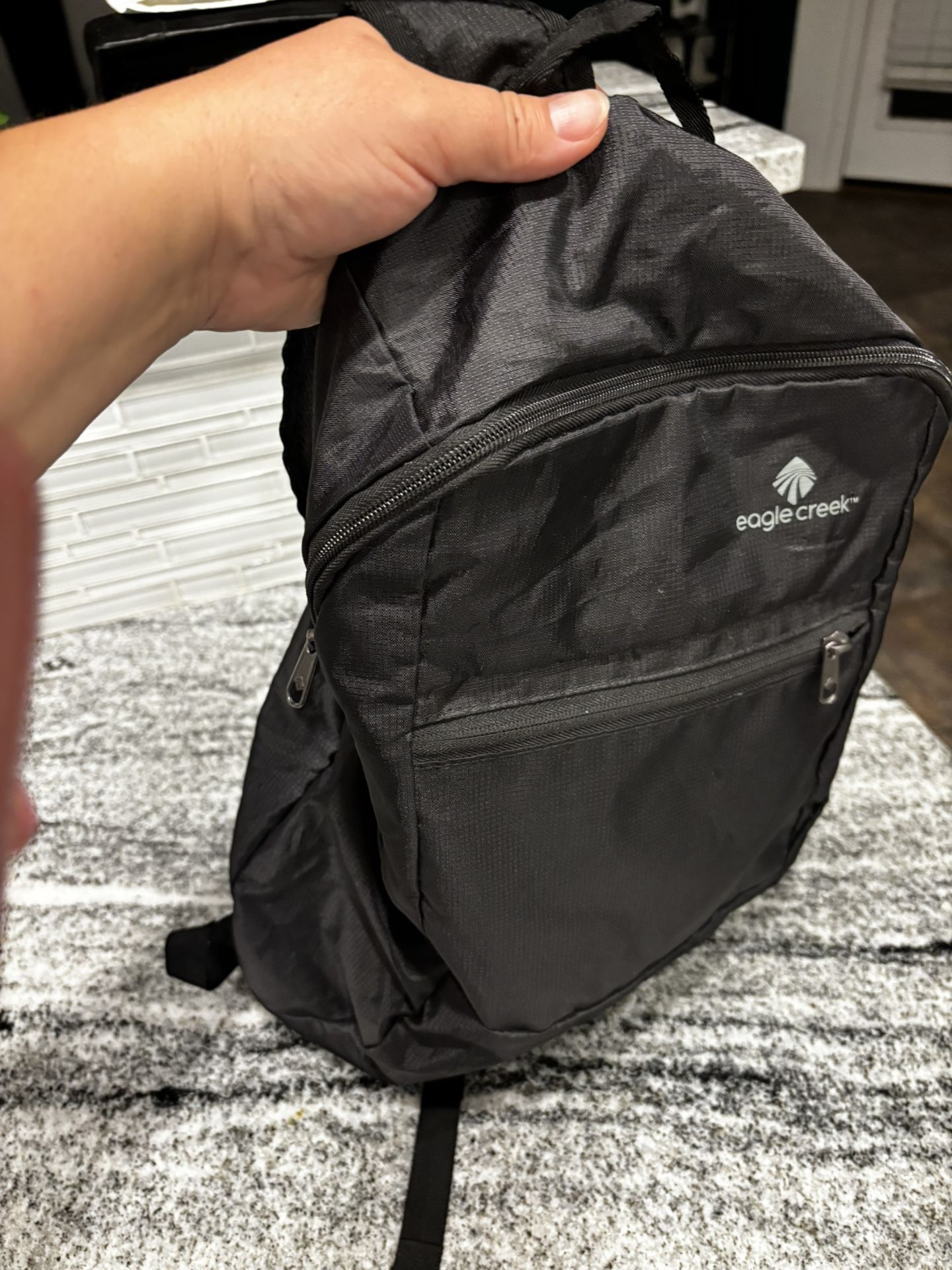 Eagle Creek Brand Lightweight Hiking Black Backpack