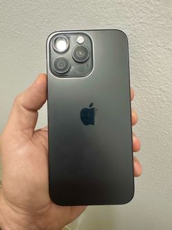 FIRM PRICE - iPhone 15 Pro Max 256gb Black Factory Unlocked • 100% Battery Health 🔋• OtterBox/Tempered Glass