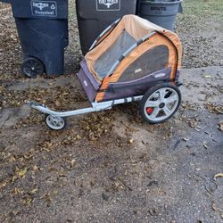 Three wheel bicycle cart