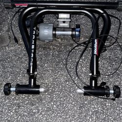 🔥 Blackburn TrakStand Indoor Outdoor Folding Bike Trainer Magnetic Resistance.