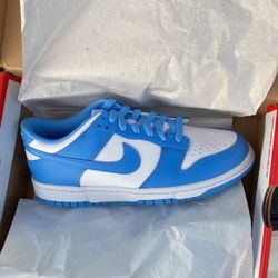 UNC North Carolina Blue Nike Dunk Low GS