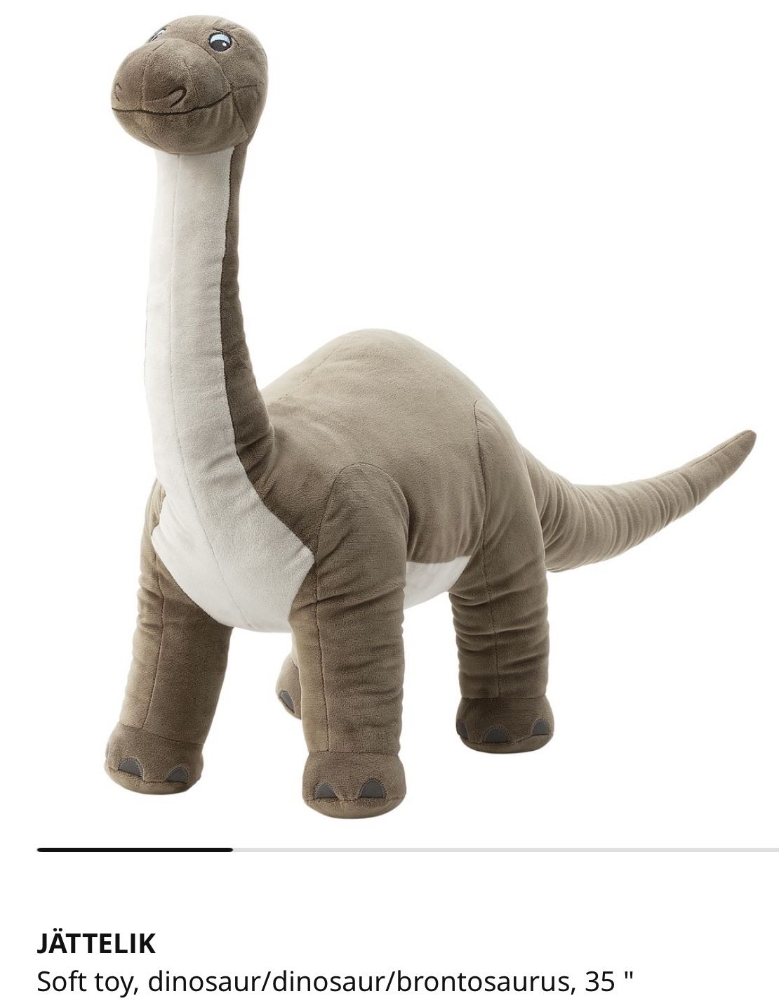 Large stuffed animal - dinosaur IKEA