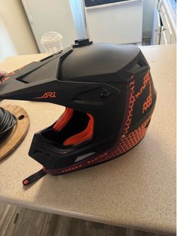 Dirt bike helmet