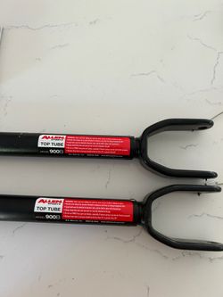 Two expandable tension bar bicycle plus bike accessories