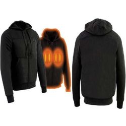 Milwaukee NexGen Heat Men's Heated Hoodie Size L, Battery Pack Included, Black