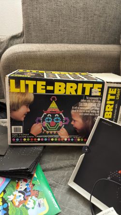 Vintage lite brite