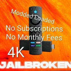Fire Streaming Device 4K Modded Loaded Stick Access All Content Watch Everything Tested Ready To Go 