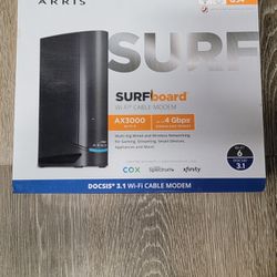 ARRIS - SURFboard G34 DOCSIS 3.1 Wi-Fi 6 Cable Modem
