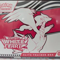 Pokemon TCG White Flare ETB Elite Trainer Box Factory Sealed