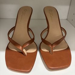 Olivia heeled sandals Brown 