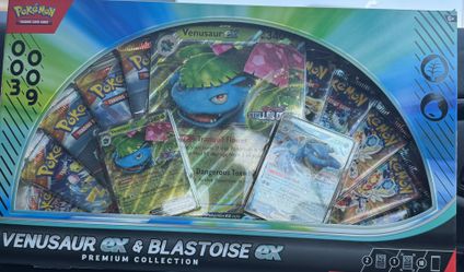 Pokémon Venusaur EX & Blastoise EX