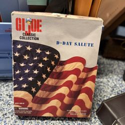 G.I. Joe D-Day Salute – Classic Collection (1997) – Vintage Collectible $70 – Good Condition