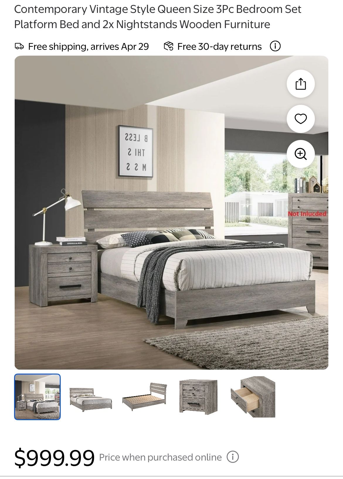 Queen Size Bedroom Set