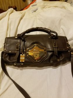 Borbonese leather bag