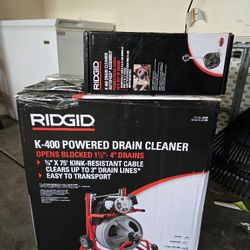 Ridgid K-400 Drain Cleaning Machine 
