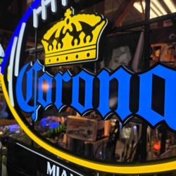 Corona LED football rare Miami