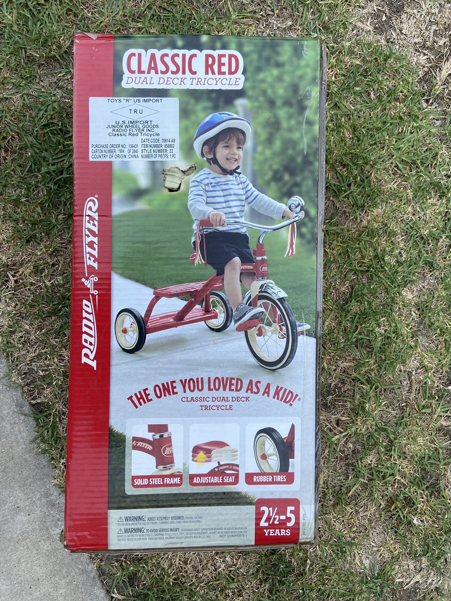 Bicycle Radio Flyer Dual Deck Tricycle Dual Deck Tricycle Tailspin