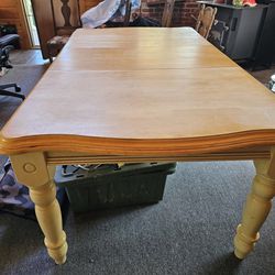 Dining Table Seats 6.or 8, Solid Wood