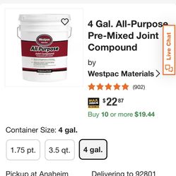 Free Westpac All Purpose Joint Compound 