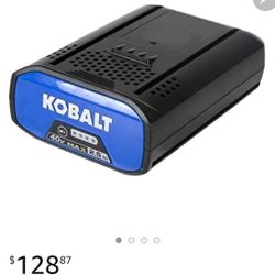 Kobalt 40-Volt 2.5AH Amp Hours Rechargeable Lithium Ion (Li-ion) Cordless Power Equipment Battery & Charger