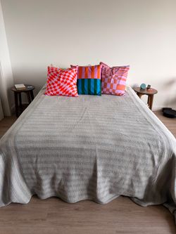 Queen size mattress + bed frame