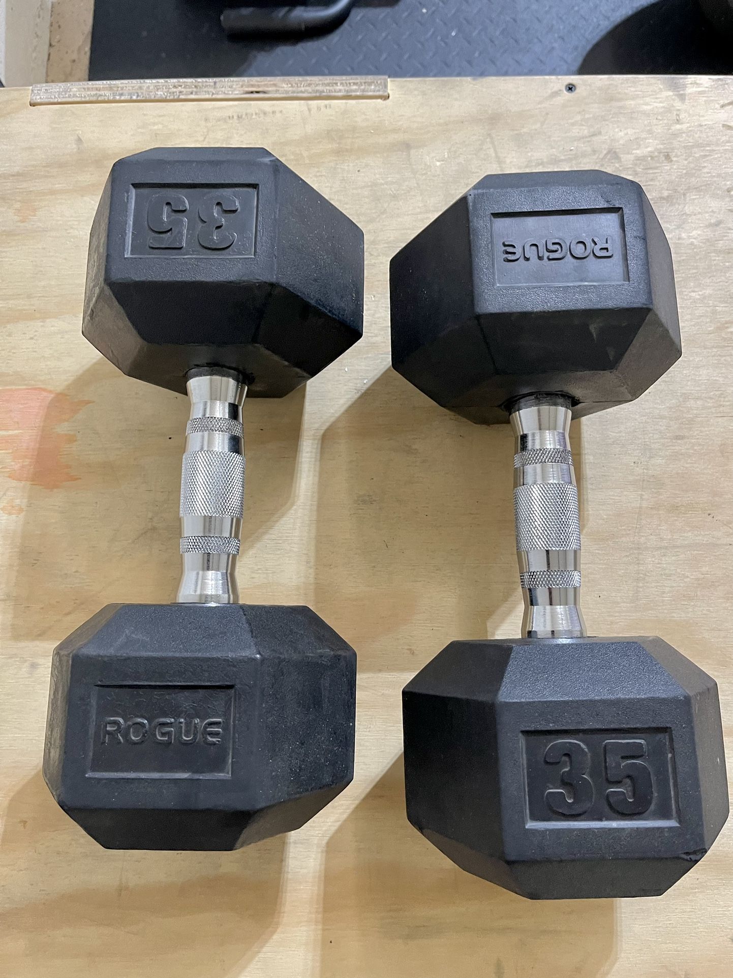 Rogue Fitness Dumbbells 35Lbs