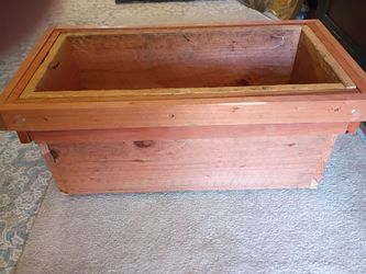 "REDWOOD PLANTER BOXES"