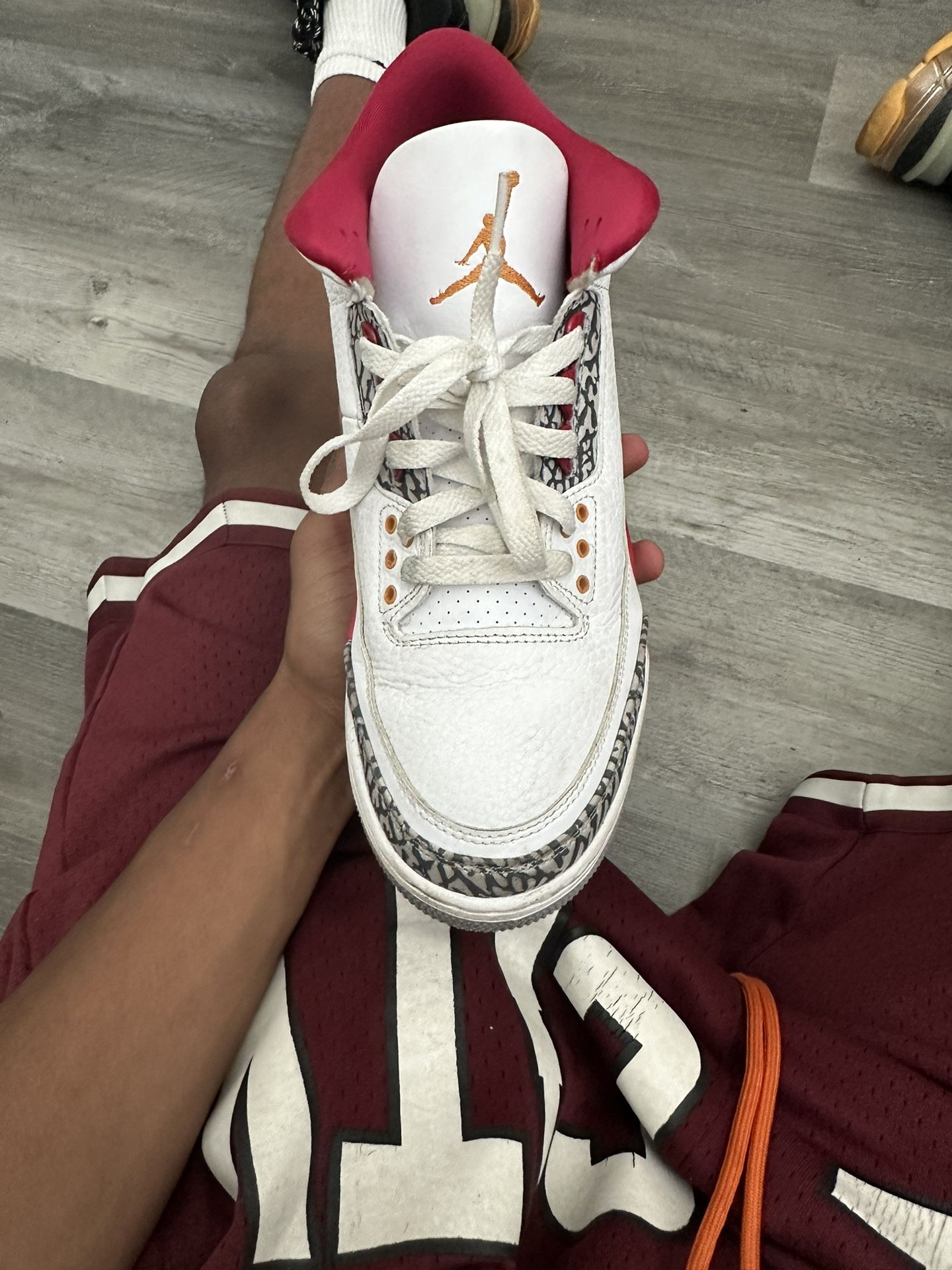 Jordan Cardinal Red 3s