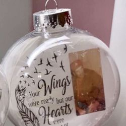 Custom Memorial Ornaments 