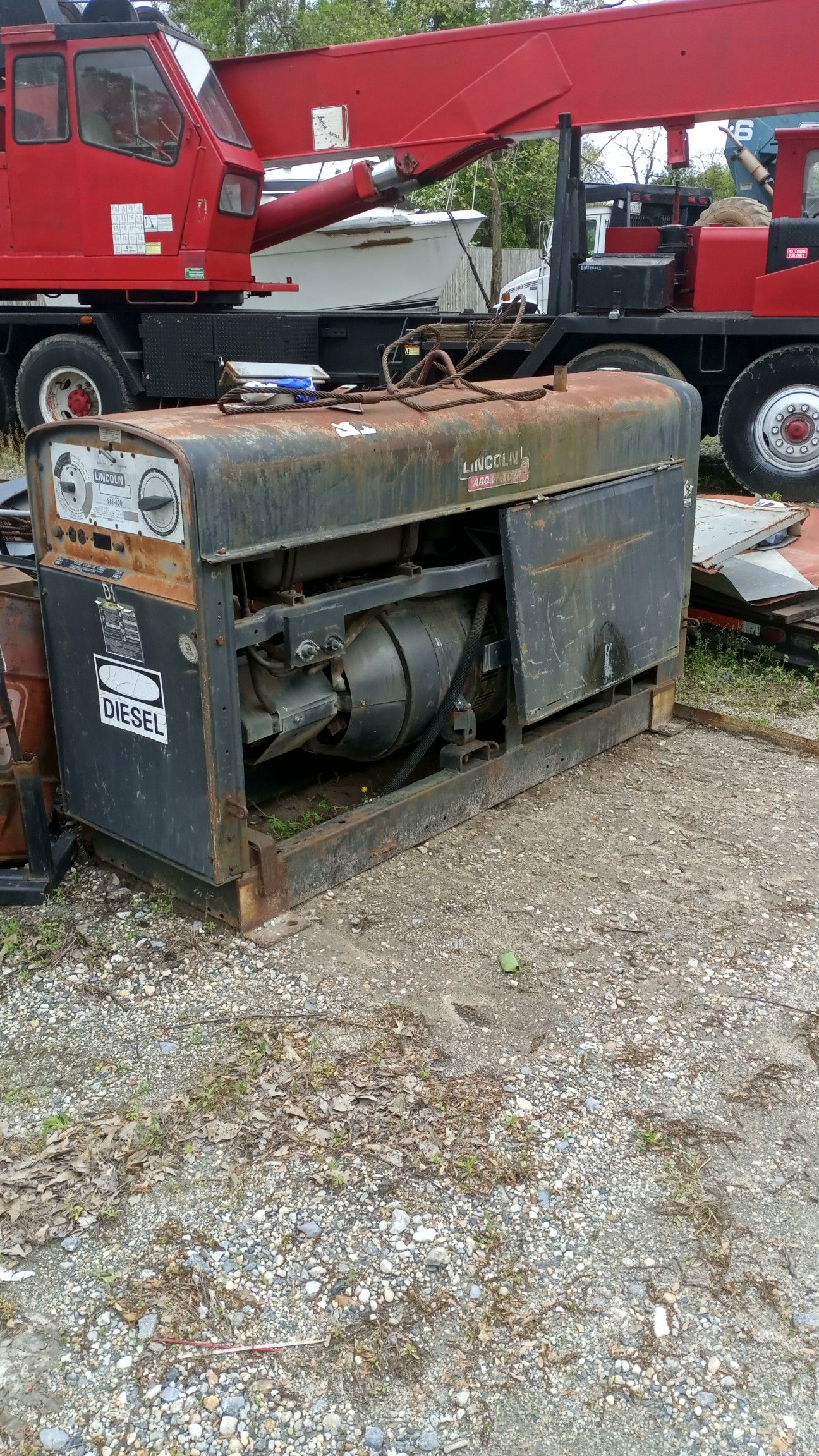 Lincoln diesel welder generator