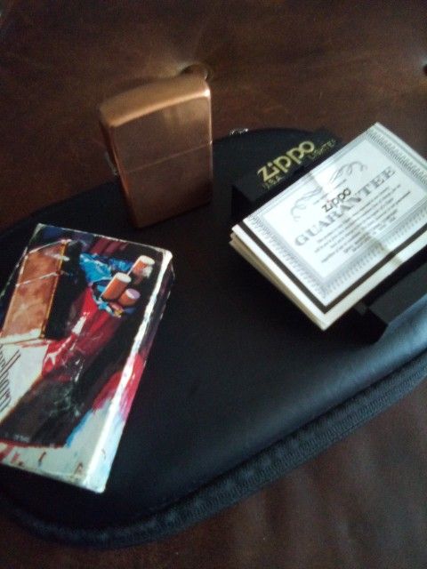 Vintage Copper Zippo C-03 - RARE LIGHTER