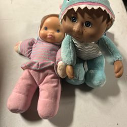 Two Cute Baby Dolls