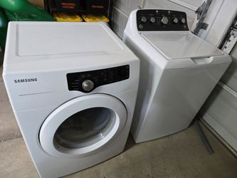 Washer and Dryer GE/Samsung