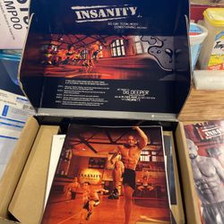 Brand new insanity workout kit with DVD, etc.