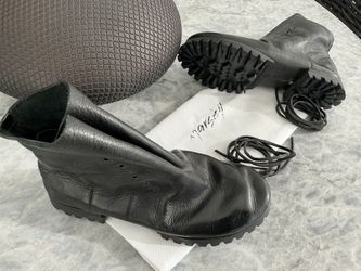 Marsell Woman’s Leather Ankle Boots - NEW