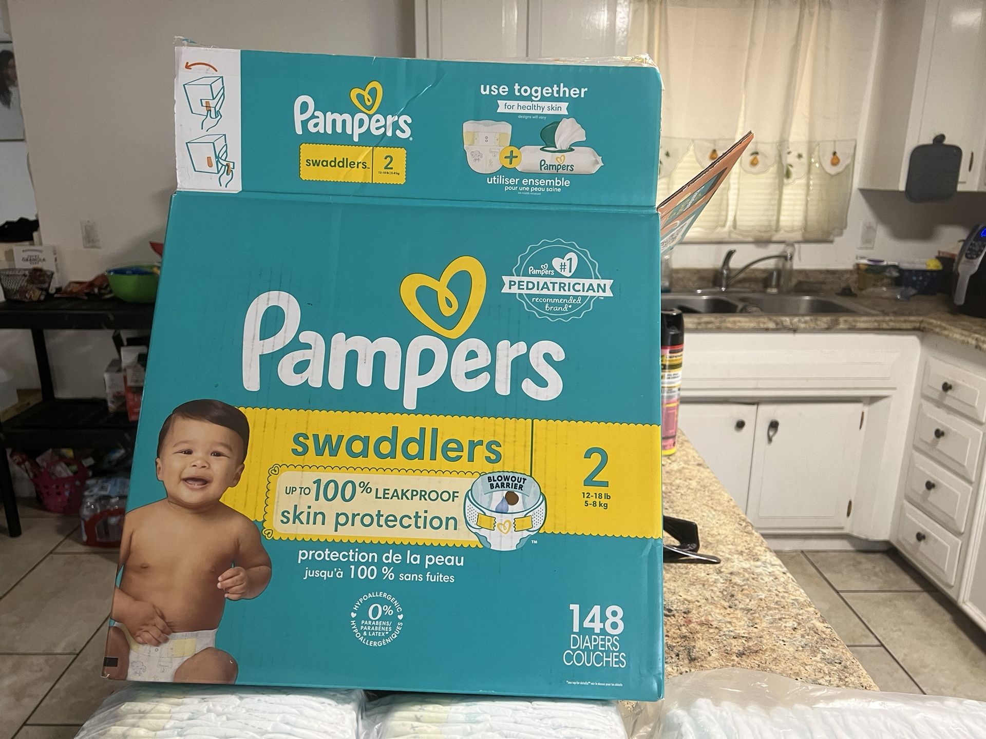 Great Deal Pampers Swaddles Size 2