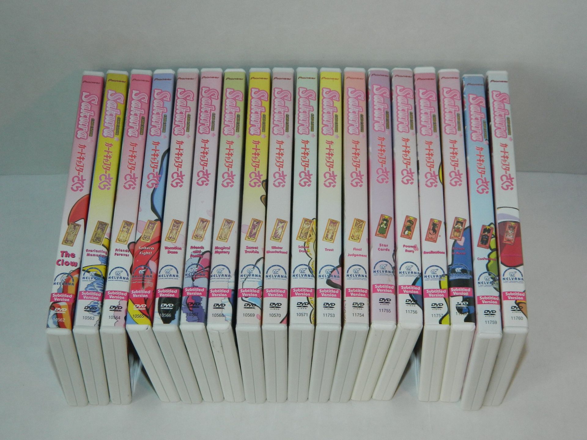 Cardcaptor Sakura Complete TV Collection Vol 1 to 18 Anime DVD Pioneer