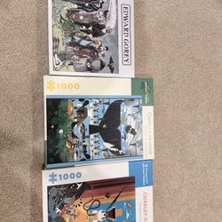 Jigsaw Puzzles - 1000 Pieces Mint Condition 